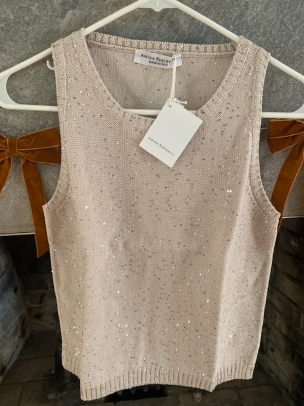 Amina Rubinacci Sardo Top NEW